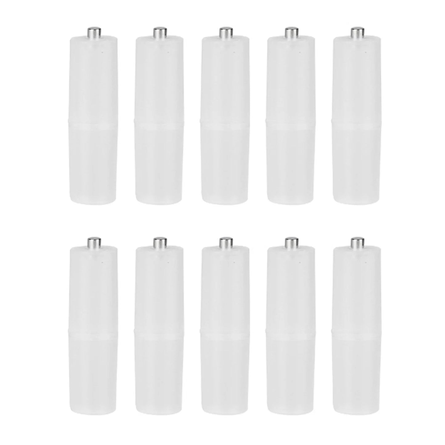 10PCS Battery Converter AAA to AA Size Cell Battery Converter Adapter Batteries Holder Case Switcher