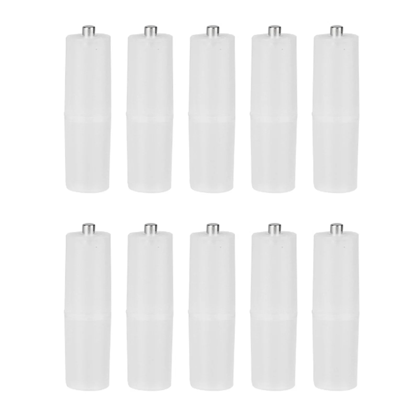 10PCS Battery Converter AAA to AA Size Cell Battery Converter Adapter Batteries Holder Case Switcher